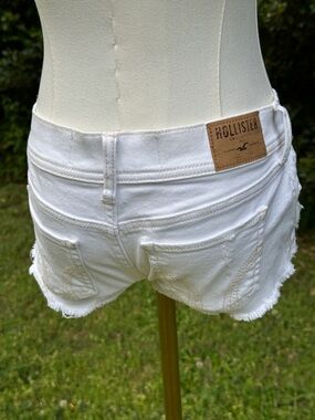 Hollister Micro Low Rise Denim Jean Booty Shorts Bella Swan HTF Y2K Vintage 2000